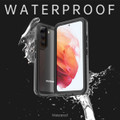 Black Samsung Galaxy S22 Waterproof Shockproof Dirtproof Defender Case - 2