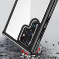 Black Samsung Galaxy S22+ Plus Waterproof Dirtproof Drop Proof Defender Case - 4