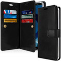 Black Galaxy A32 5G Genuine Mercury Mansoor Wallet Case Cover - 1