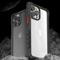 Black Mercury Z Bumper Crystal Clear PC Back Case For iPhone 13 - 1
