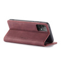 Wine Galaxy A22 5G CaseMe Slim Soft Wallet Case Cover - 3