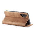 Brown Galaxy A32 5G CaseMe Compact Flip Magnetic Wallet Case - 2