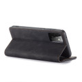 Black Galaxy A72 CaseMe Slim Magnetic Classy Wallet Case - 2