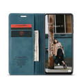 Blue Galaxy A72 CaseMe Slim 2 Card Slot Classy Wallet Case - 1