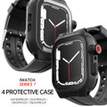 Apple Watch Series 7 (45mm) Waterproof Dirtproof Shock Proof Case + Band - 3