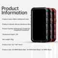 Red iPhone 13 Aluminum Alloy Diving Shell Waterproof / Drop Proof Case - 15