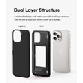 Black iPhone 13 Pro Mercury Slim Magnetic Door Case with Card Slot - 4