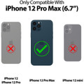 Lilac Goospery Slim Shock Proof Magnetic Door Case For iPhone 12 Pro Max - 6