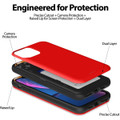 Red Mercury Slim Magnetic Door Case with Card Slot For iPhone 11 Pro Max - 5