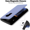 Lilac Goospery Magnetic Door Bumper Card Holder Case For Galaxy S9 + Plus - 4