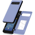 Lilac Galaxy S10 5G Goospery Magnetic Door Bumper Card Holder Case - 1