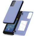 Lilac Goospery Magnetic Door Bumper Card Holder Case For Galaxy S20 FE - 1