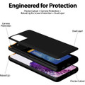 Black Goospery Magnetic Door 2 Card  Shock Proof Case For Galaxy S20 + Plus - 7