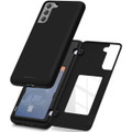 Black Mercury Magnetic Door 2 Card  Shock Proof Case For Galaxy S21 - 1