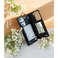 Black Goospery Magnetic Door Bumper Card Holder Case For Galaxy S22 Ultra - 6