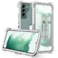Clear Tough Military Grade Drop Proof Holster Belt Clip For Galaxy S22 - 3