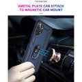 Navy 360 Rotating Ring Shock Proof Case For Galaxy A33 5G - 3