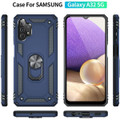 Navy 360 Rotating Ring Shock Proof Case For Galaxy A33 5G - 1