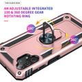 Rose Gold Galaxy A33 5G 360 Rotating Ring Shock Proof Case - 5