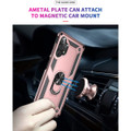 Rose Gold Galaxy A33 5G 360 Rotating Ring Shock Proof Case - 2