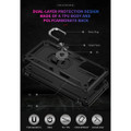 Black 360 Degree Ring Shock Proof Defender Case For Galaxy A53 5G - 4