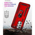 Red Galaxy A53 5G Slim Armour 360 Degree Ring Stand Case - 2