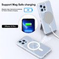 Clear iPhone 13 Pro MagSafe Magnetic Bumper Shockproof Case - 2