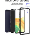 Navy Rugged Shock / Drop Protection Defender Case For Galaxy A33 5G - 2