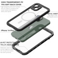 Black Waterproof Heavy Duty Magsafe Case For iPhone 14 Plus - 4