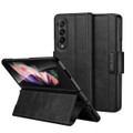Galaxy Z Fold4 SULADA All-inclusive Magnetic Snap Leather Flip Case - 1