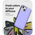 Lilac iPhone 14 Mercury Magnetic Door Bumper Card Holder Case - 3