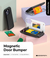 Black iPhone 14 Pro Max Mercury Magnetic Door 2 Card  Shock Proof Case - 2