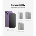 Lilac Goospery Magnetic Door 2 Card  Shock Proof Case For iPhone 14 Plus - 2