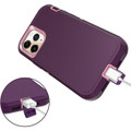 Purple Tradies Military Defender Heavy Duty Case For iPhone 11 Pro Max - 3