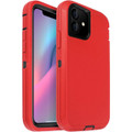 Red Heavy Duty Defender Military Grade Case For iPhone 11 - 2