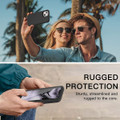 Black iPhone 13 Heavy Duty Military Defense Drop Proof Case - 4