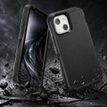 Black iPhone 13 Heavy Duty Military Defense Drop Proof Case - 2