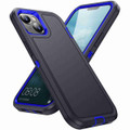 Navy Tough TPU + PC Heavy Duty Case Cover for iPhone 14 - 2
