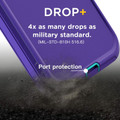 Purple Tradies Heavy Duty Military Defender Case For iPhone 14 Pro - 5