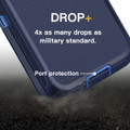 Navy Galaxy S23 Heavy Duty Defender Military Grade Case - 4