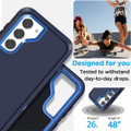 Navy Galaxy S23 Heavy Duty Defender Military Grade Case - 5