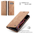 Brown CaseMe Soft Matte Premium Wallet Case For Galaxy S10 5G - 4