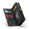 Black Multi-Functional  Wallet Detachable Magnetic Case For Galaxy A13 5G - 6