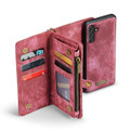 Red Wallet Zipper Purse Removeable Magnetic Case For Galaxy A13 5G - 3