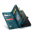 Blue Galaxy A33 5G Multi-Functional 2 in 1 Zipper Purse Wallet Case - 6