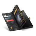 Black Galaxy A53 5G 2 in 1 Multi-Functional Wallet  Shock Proof  Case  - 7