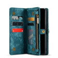 Blue Multi-functional 2 in 1 Purse Wallet Magnetic Case For Galaxy A53 5G - 1