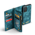 Blue Multi-functional 2 in 1 Purse Wallet Magnetic Case For Galaxy A53 5G - 3