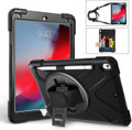 Black Apple iPad 7th / 8th / 9th Gen 10.2" Shock Proof Shoulder Strap Case - 1