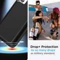 Black Galaxy A54 5G Tough Military Grade Drop Proof Defender Case - 2